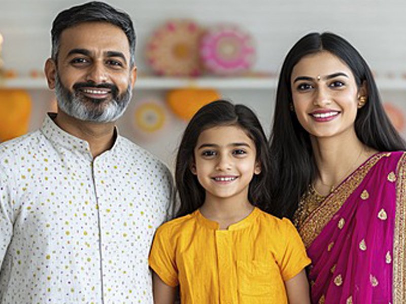 Indian Family - Conscious Parenting